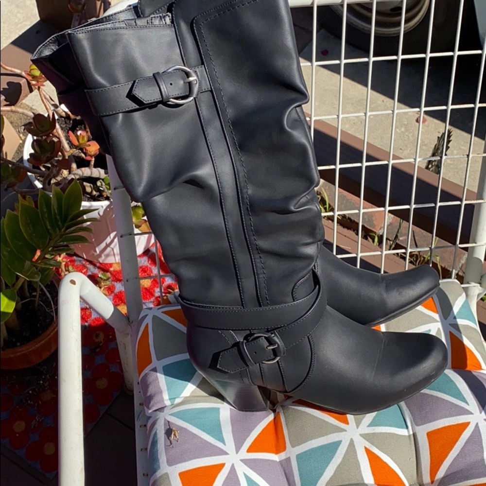 Vegan leather zip up beauties